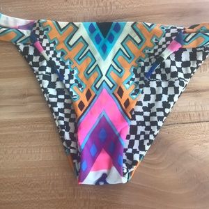 Mara Hoffman swim bikini bottom Aztec Psychedelic